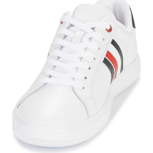 Tommy Hilfiger - ESSENTIAL LEATHER CUPSOLE - Blanc