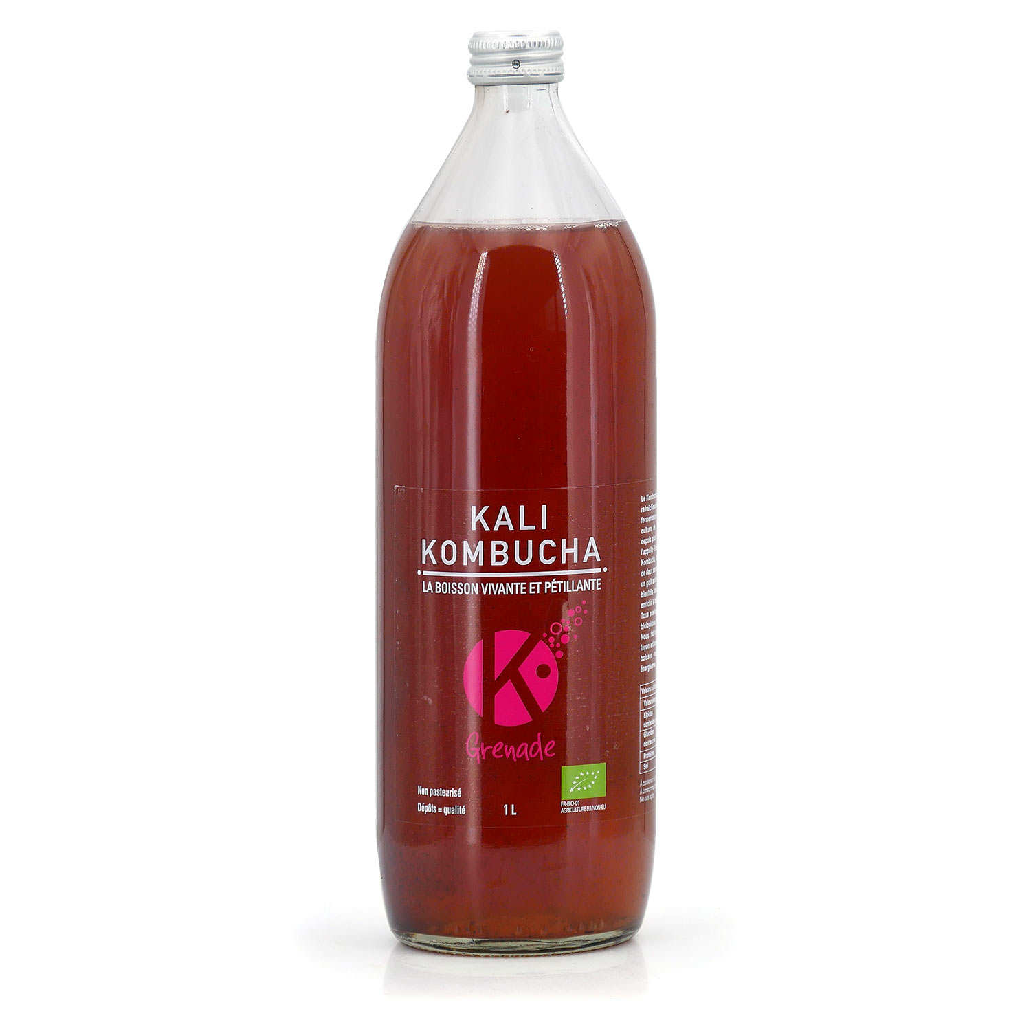 Kombucha à la grenade - Kali Kombucha