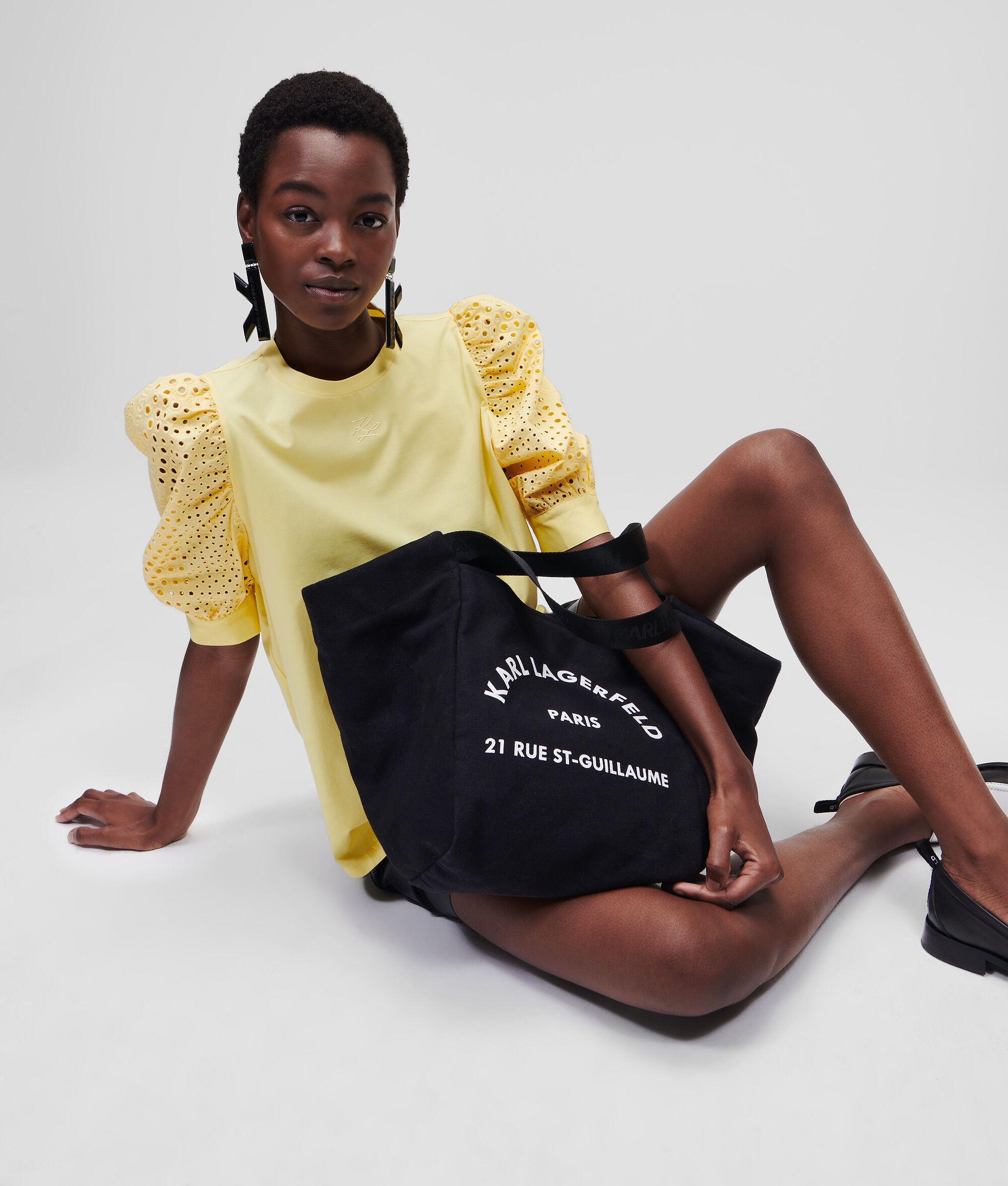 SAC SHOPPER EN TOILE RUE ST-GUILLAUME