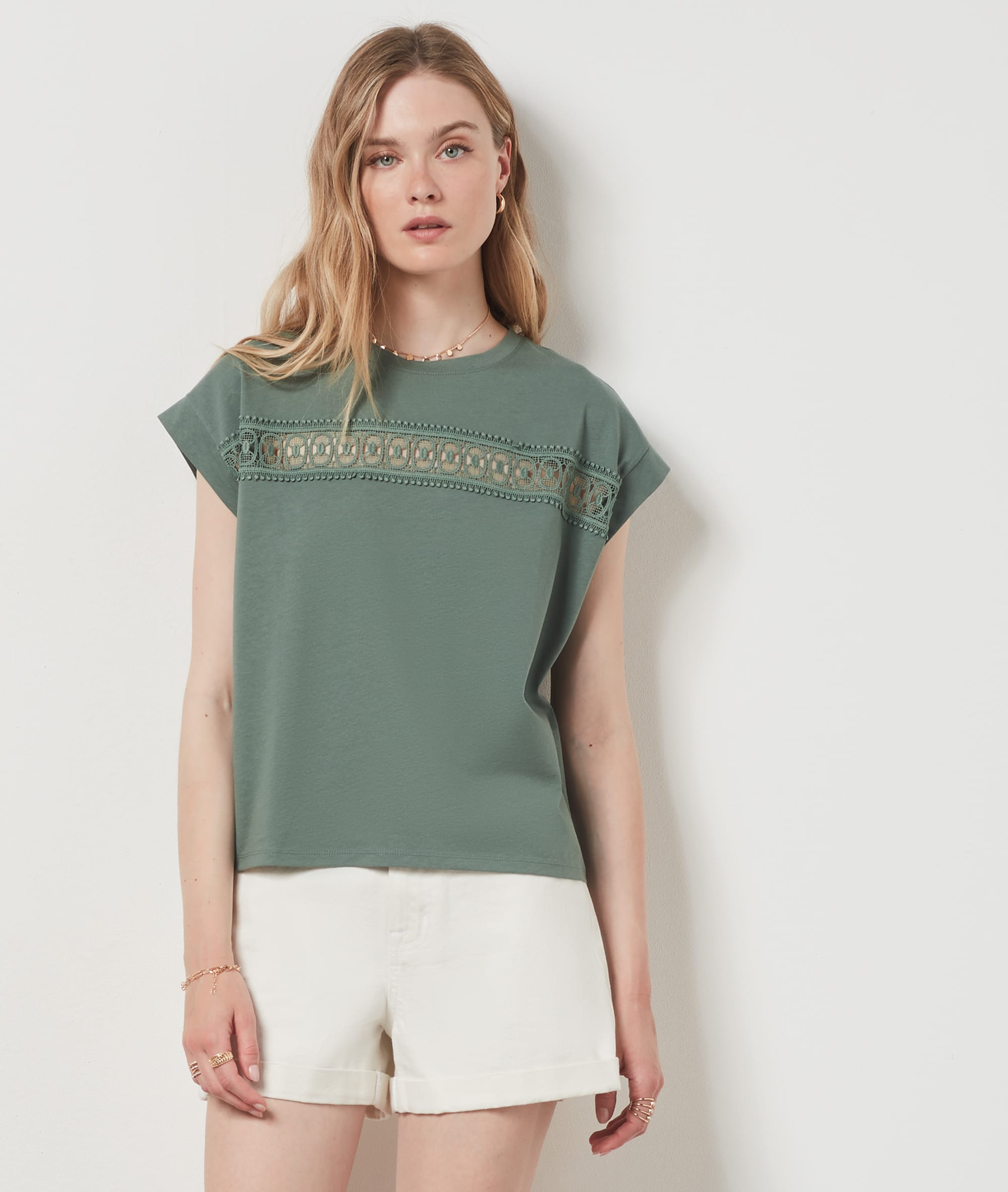 T-shirt manches courtes 100% coton