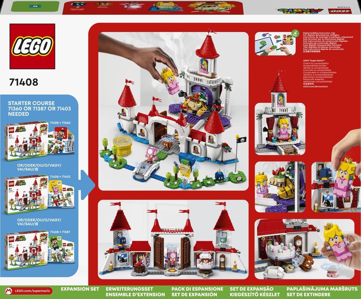 Lego Super Mario - Peachs Castle Udvidelsessæt - 71408