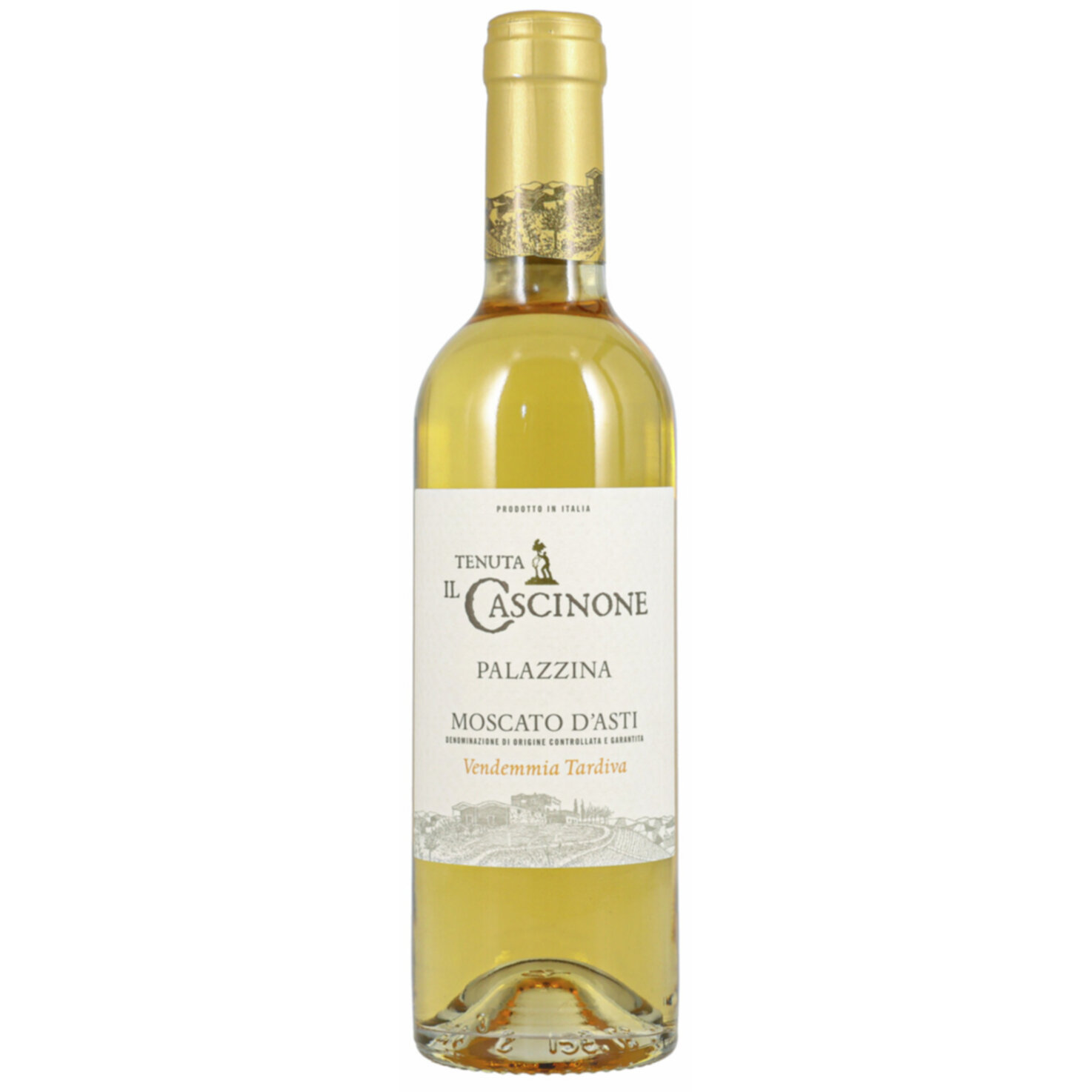 Piemonte DOCG Moscato d'Asti Vendemmia Tardiva Palazzina -37.5cl