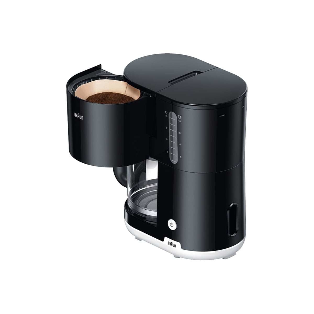 Braun Breakfast 1 kaffemaskin KF1100BK (svart)