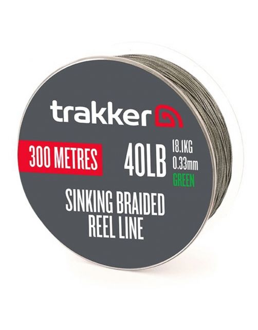 Trakker Sinking Braid Reel Line 13.6kg 300 m - Gevlochten lijn