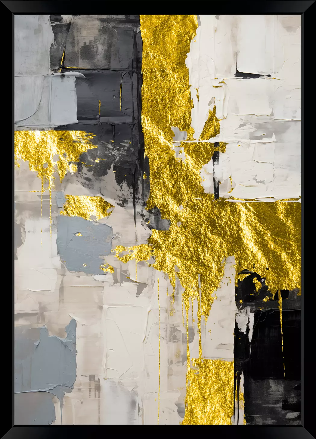 Wandbild 50 x 70 cm Abstraction III