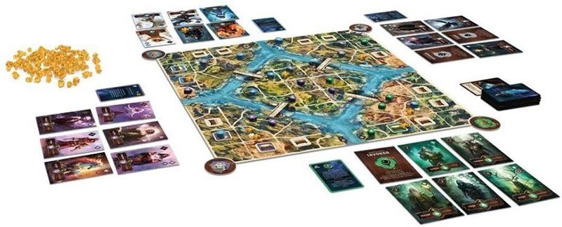The Secret Relics of Wizards - Strategie Spel - Magisch - Voor 2-4 Spelers