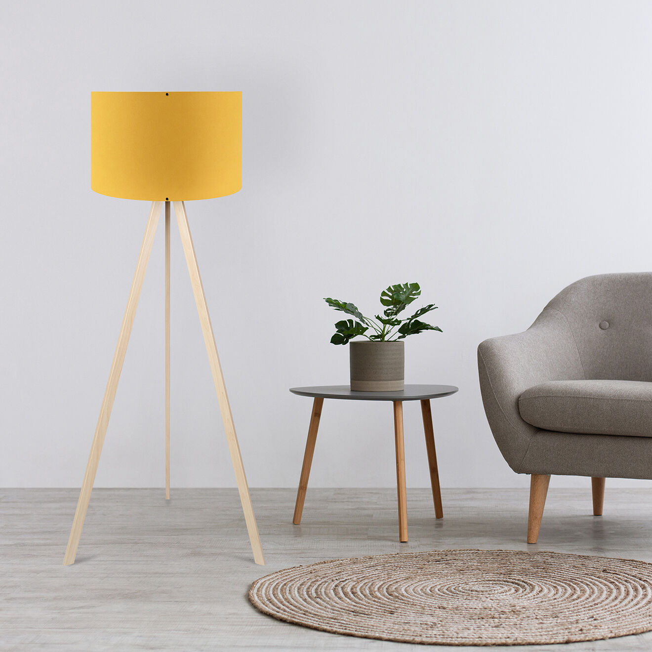 Sheen Lampadaire Best jaune - 38x40 cm