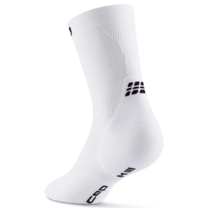 CEP Herre Strømper Core Run Socks Mid-Cut 5.0 Hvid