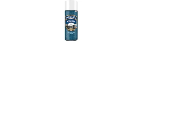 Hammerite Hammerlak - Hvid - Spray - 400 ml.