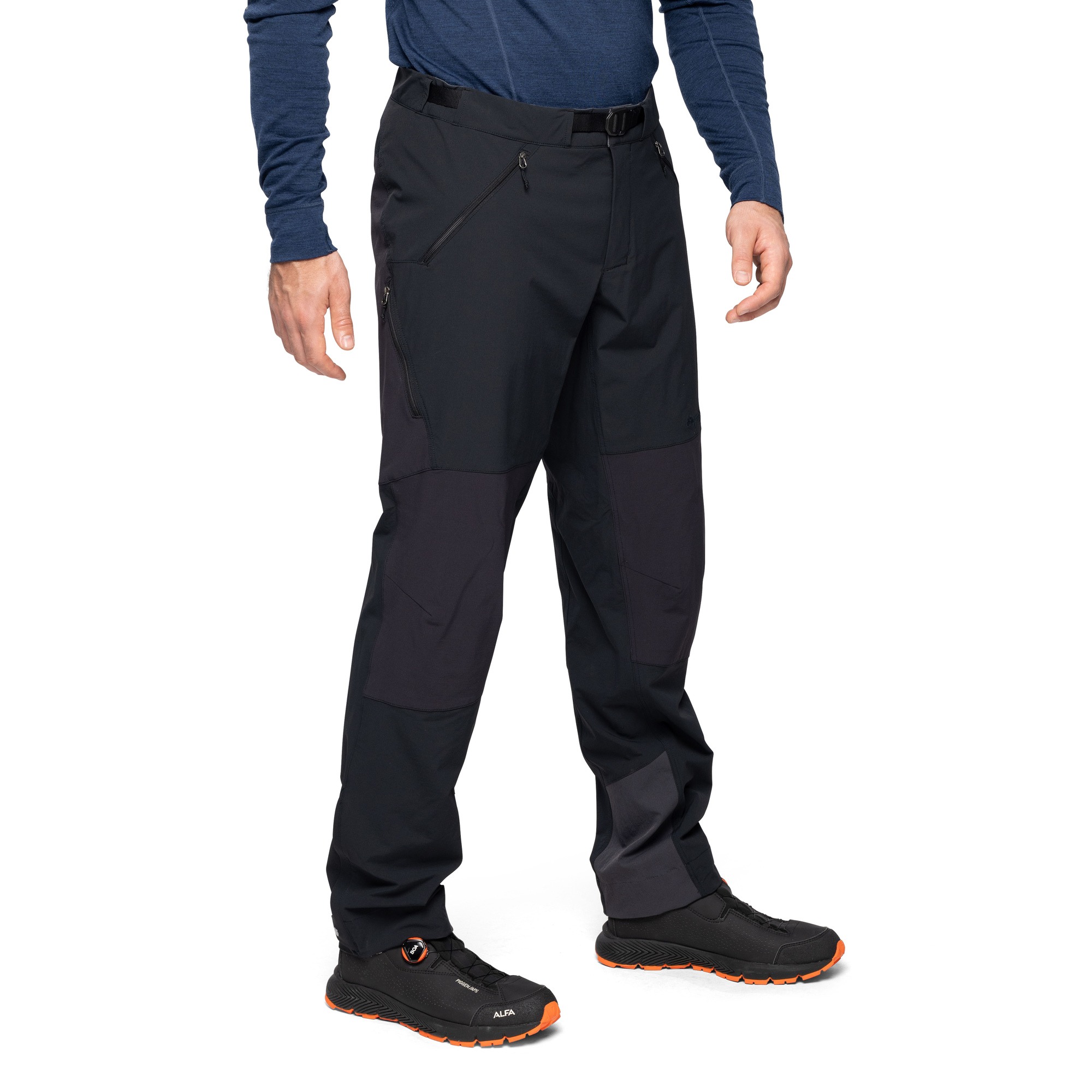 Vaagaa Softshell Pants Herre Black