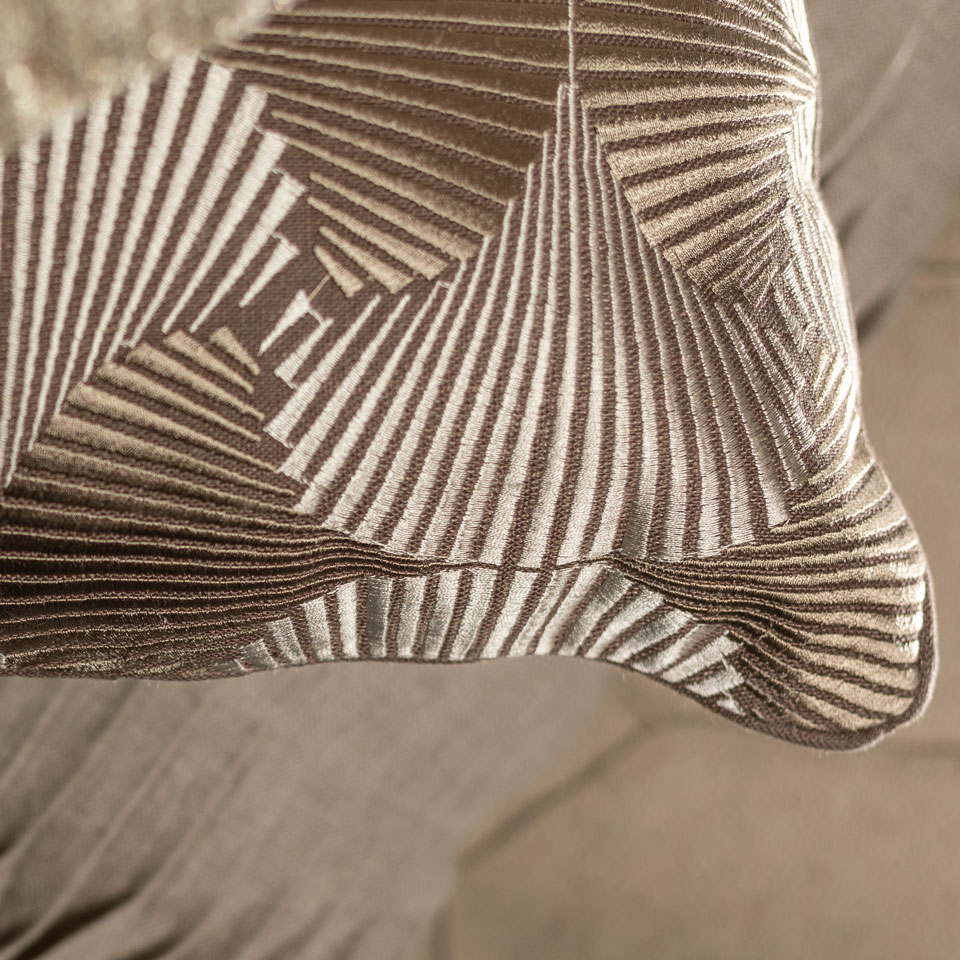 Kussen linnen Washed mineralred