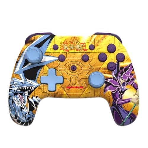 Trade Invaders Yu-Gi-Oh! - Trådløs kontroller for Switch og PC Dark Magician vs Blue-Eyes White Dragon