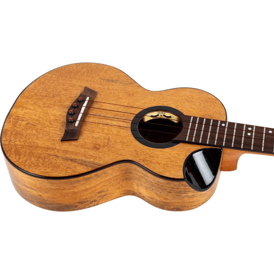 Flight Royal Series Fireball EQ-A Tenor elektrisch-akoestische tenor ukelele met gigbag