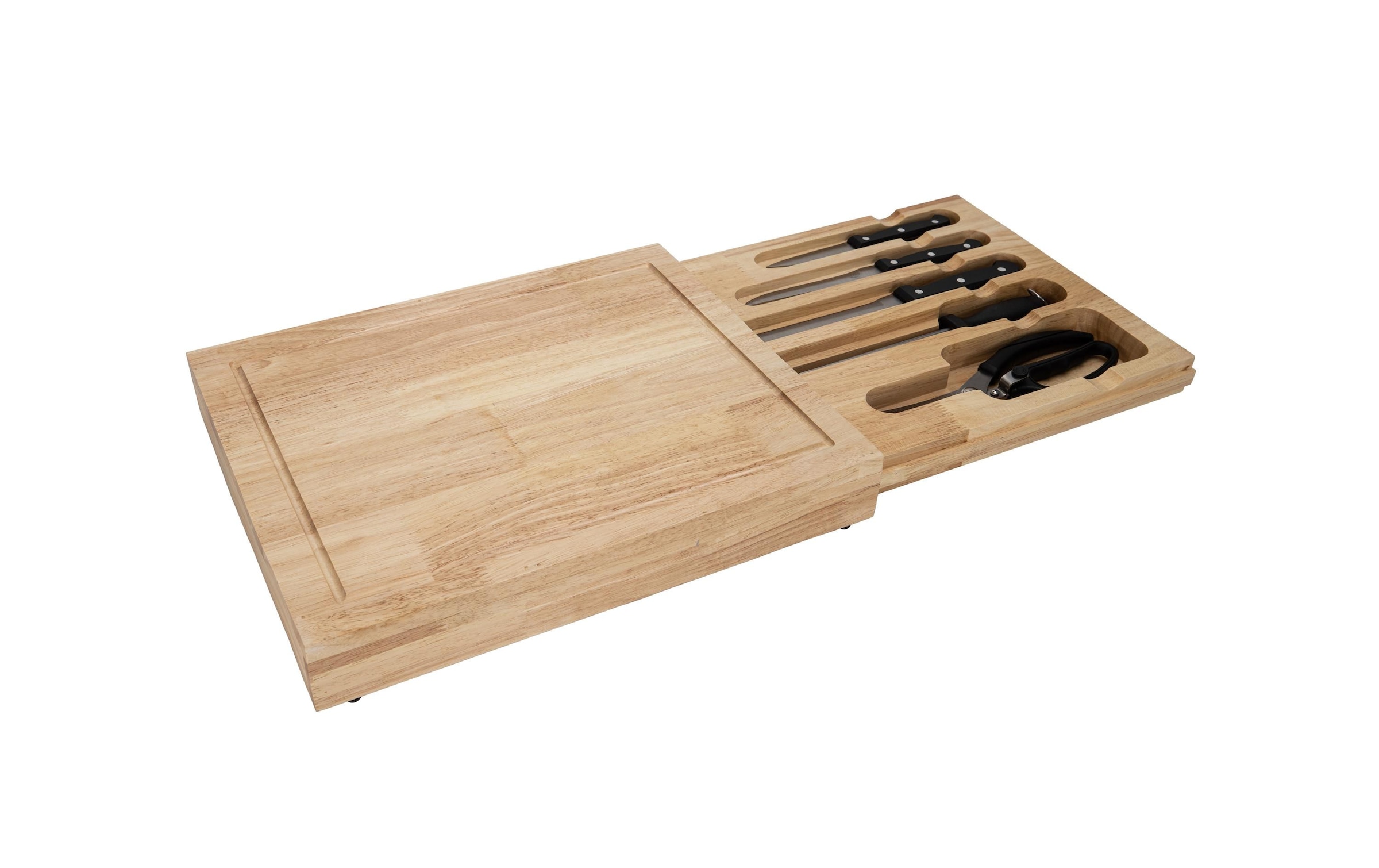 Nouvel Messer-Set »Grill-Messerset« Holzart: Gummibaum