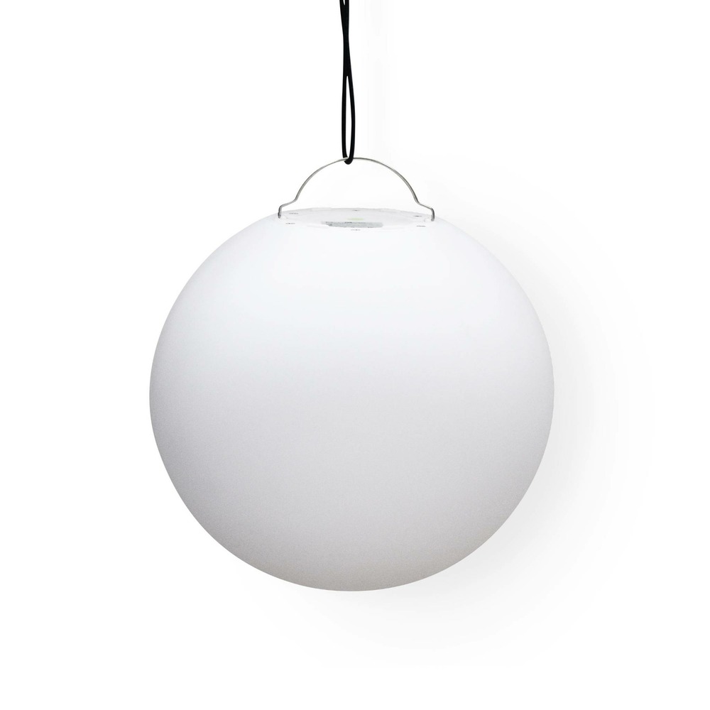 Boule led 30cm – sphère décorative lumineuse. Ø30cm. Blanc chaud. Commande à distance