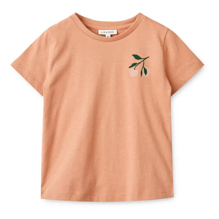 Liewood T-Shirt Manches Courtes Coton Bio Apia | Rose