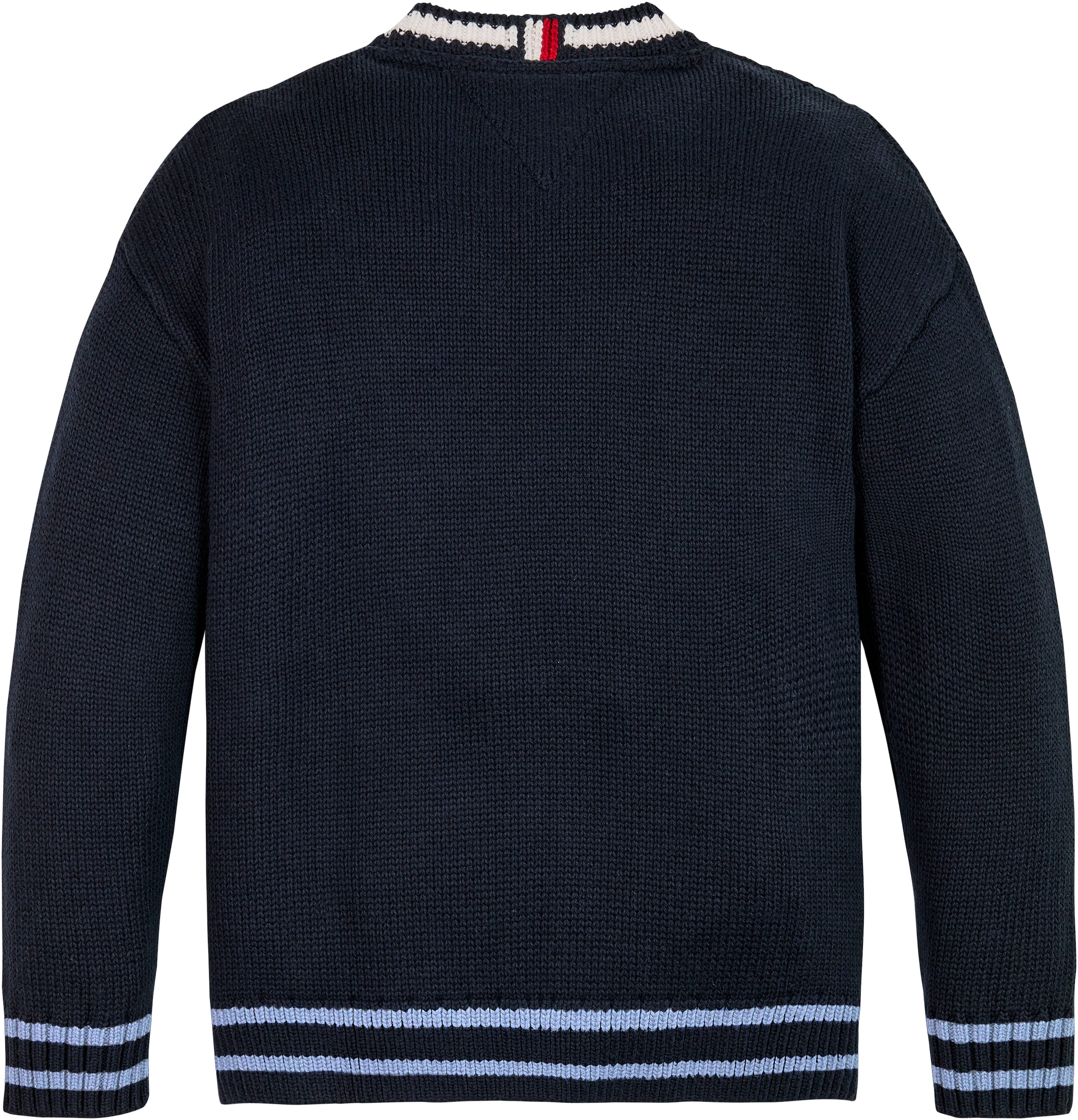 Tommy Hilfiger Strickjacke »H CARDIGAN SWEATER« Kinder bis 16 Jahre mit Logopatch