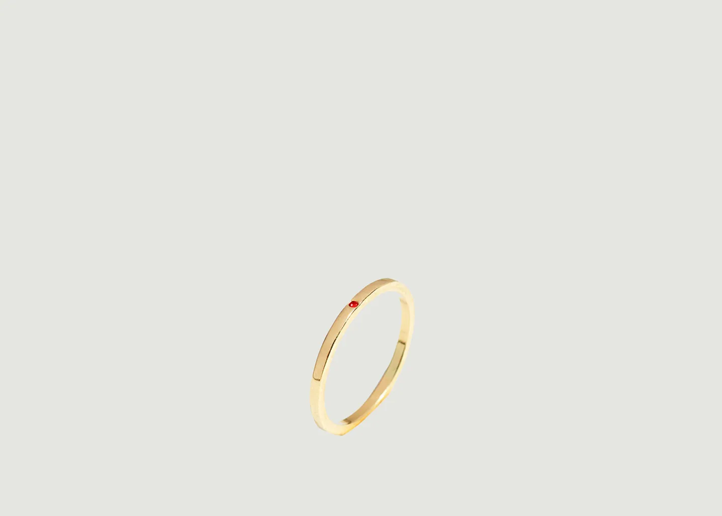 Bague en or Simplissime avec rubis Moncomble