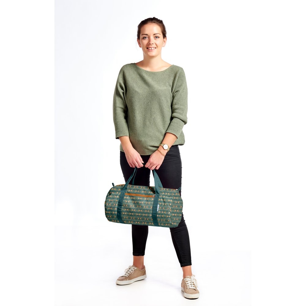 Sac De Sport Eventail Or Vert