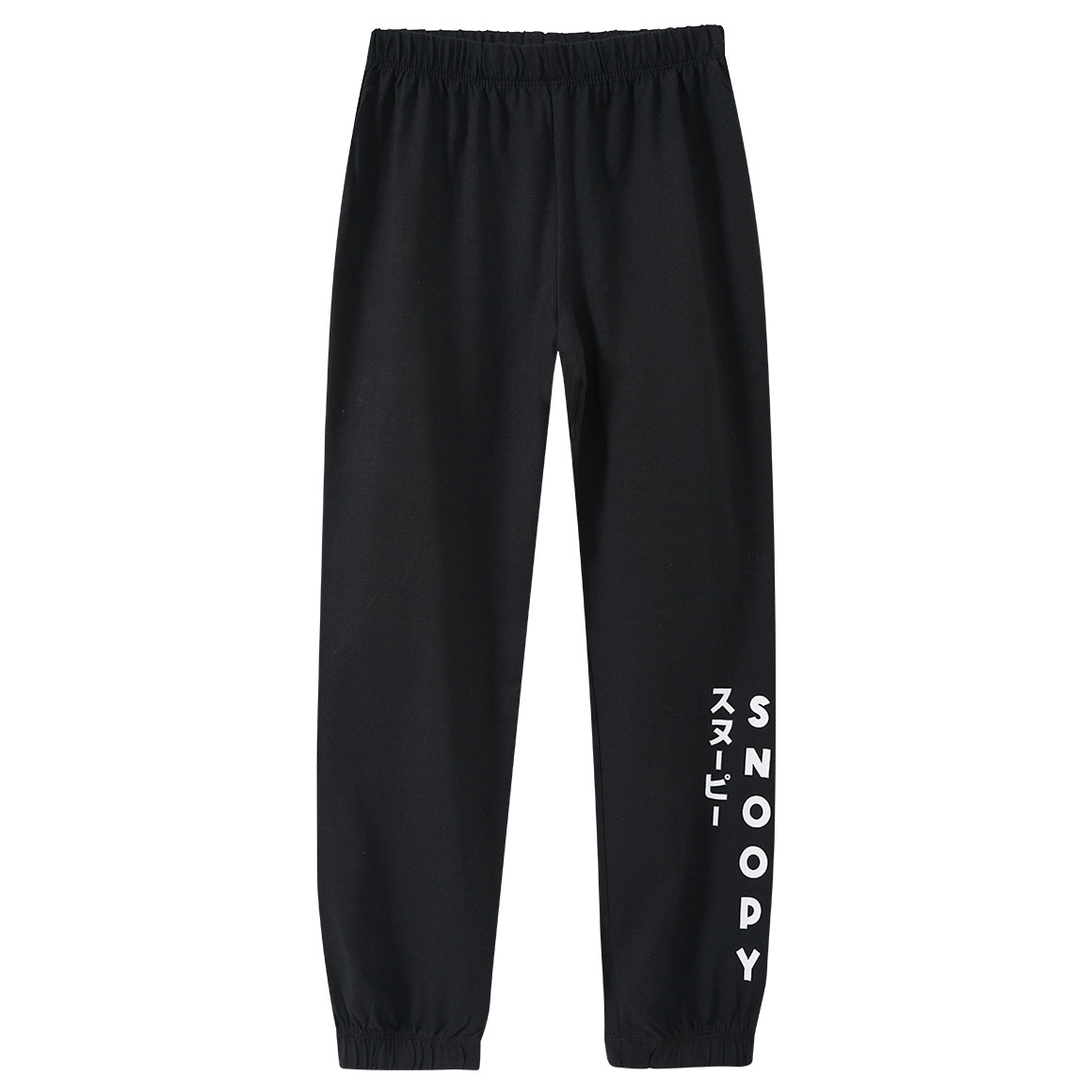 Yigga Peanuts Schlafanzug mit Print helllila / schwarz