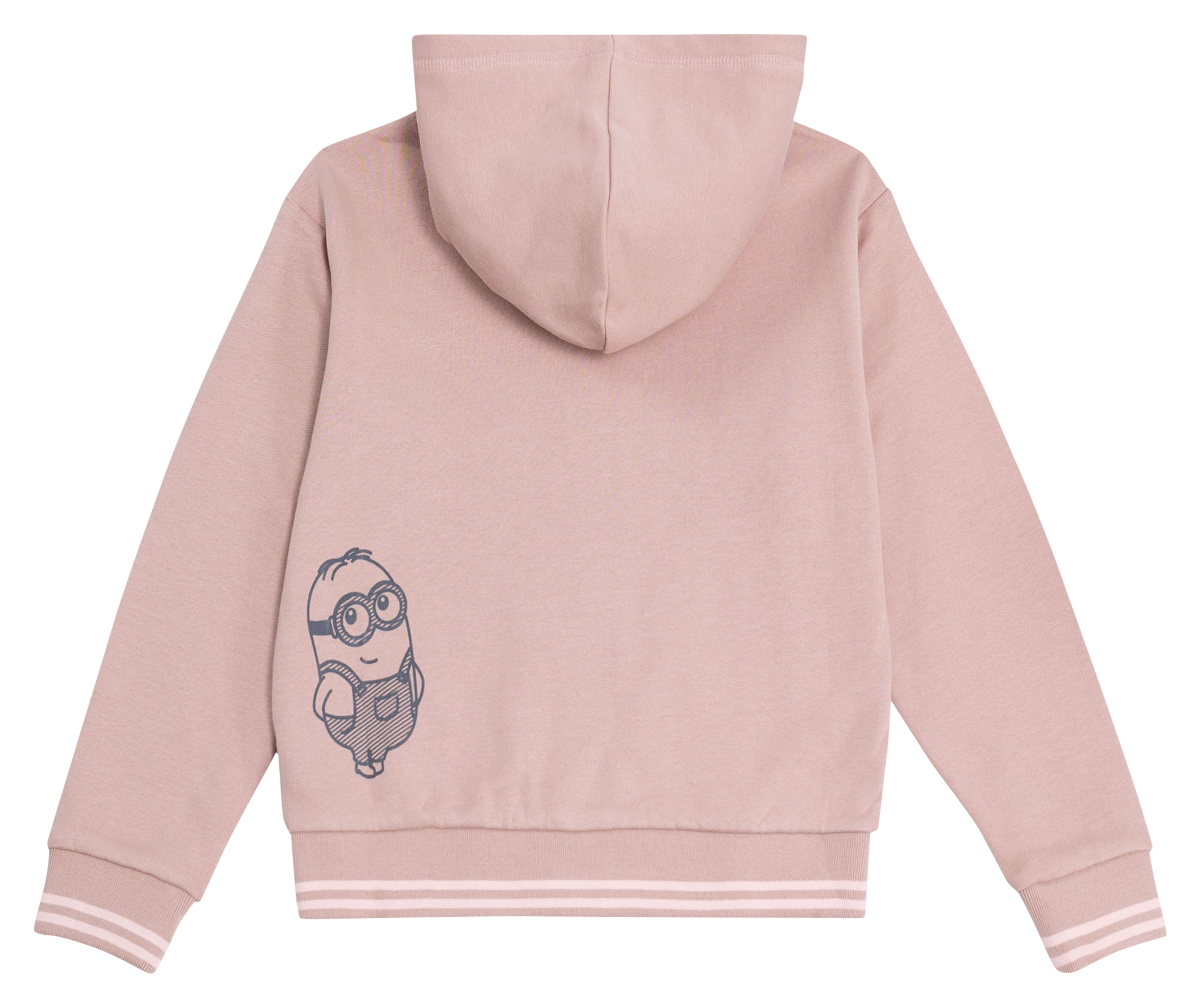 Cardigan à capuche en coton MINIONS | Rose