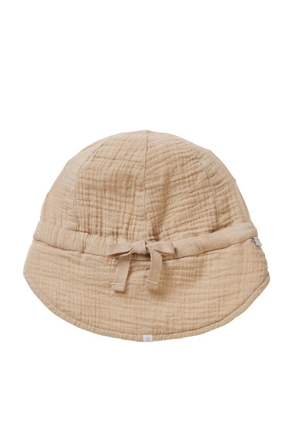 Noppies reversible hoed wit/bruin