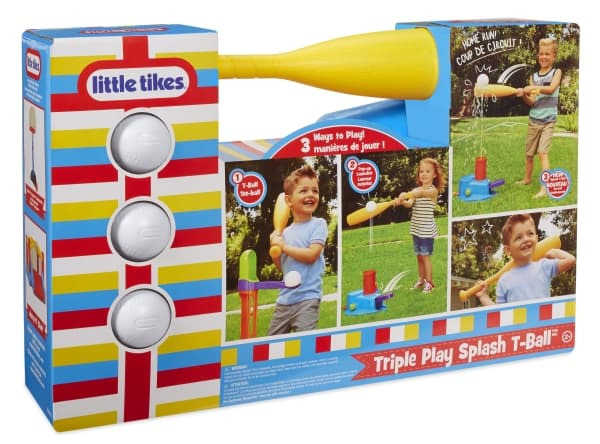Little Tikes Triple Play Splash T-Ball Set, 2 år