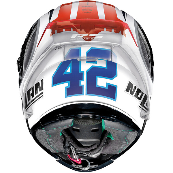 X-lite - Casque X-803 RS Ultra Carbon Replica Alex Rins Blanc / Bleu / Rouge