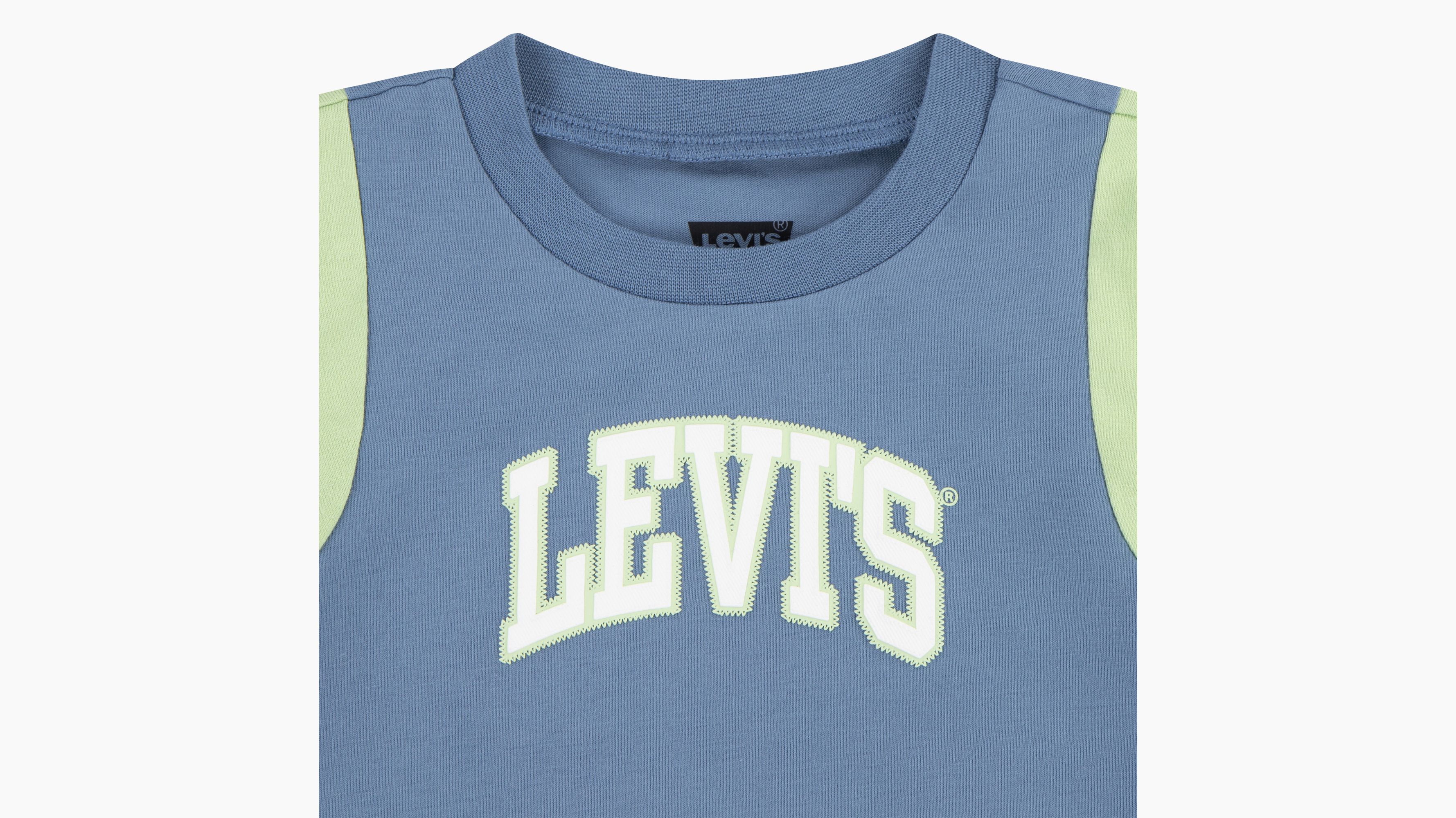 Bébé Levi's t-shirt Prep Sport - Coronet Blue - Bleu