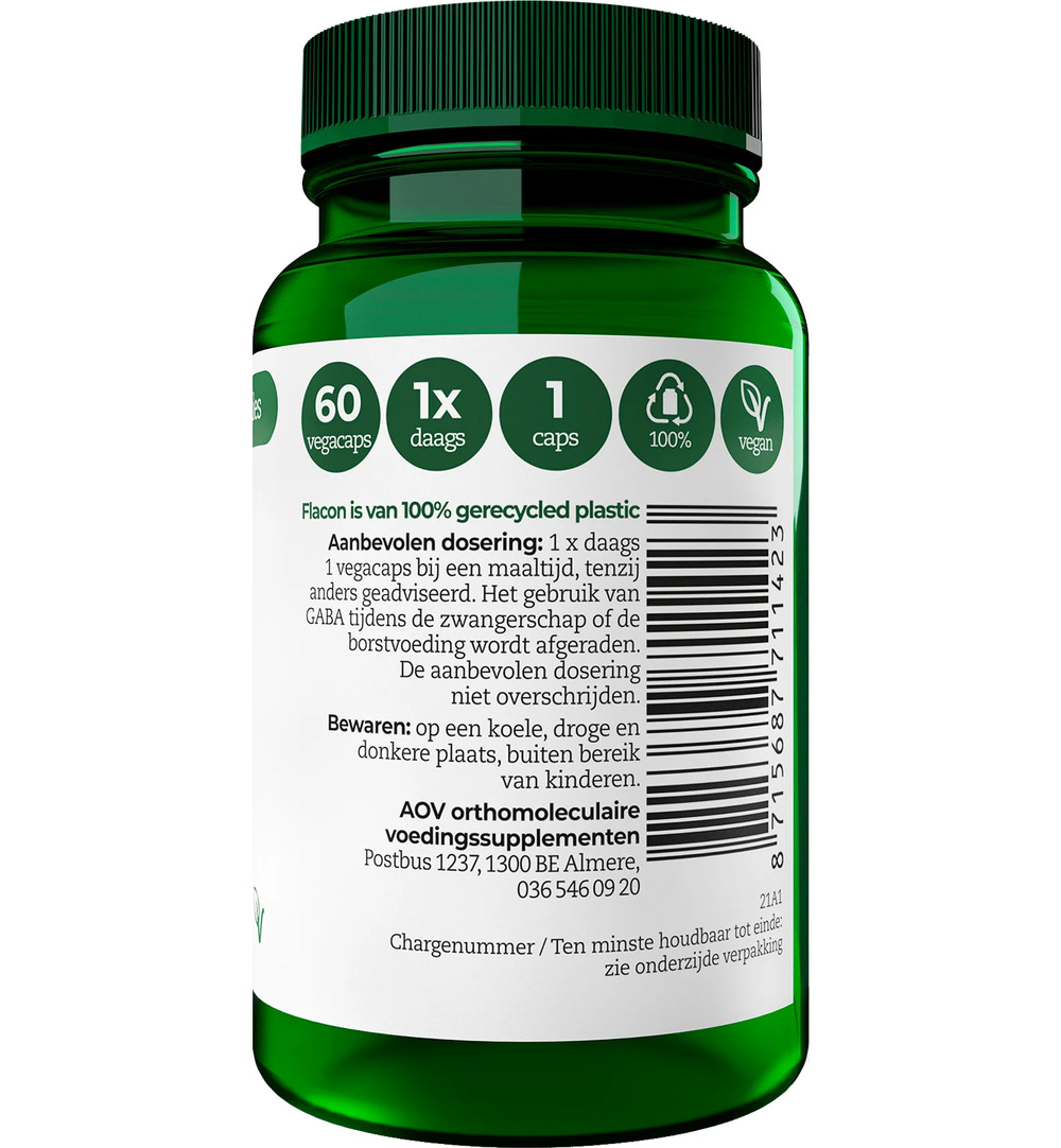 AOV 1142 Gaba 200mg (60 vega capsules)