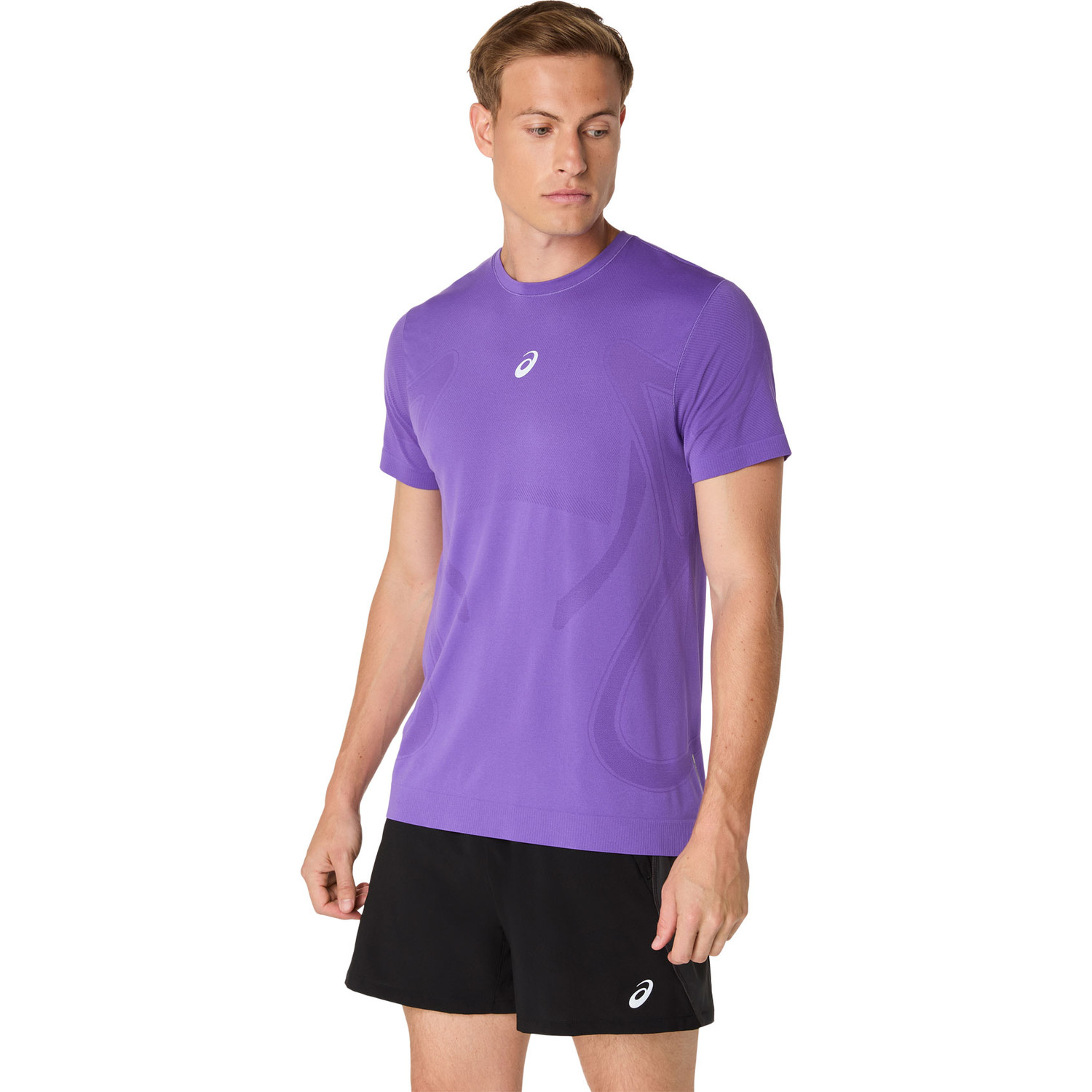 ASICS Shirt 2in1 Short Set Heren