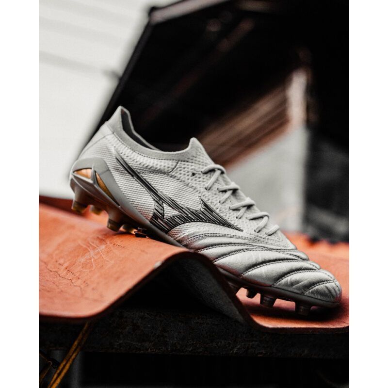 Mizuno Morelia Neo IV Beta Made in Japan FG/AG Platinum Silver - Argent/Cool Gray