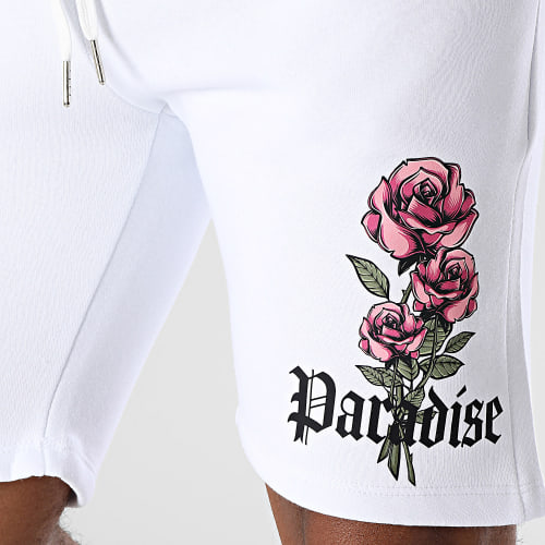 Short Jogging Paradise Blanc