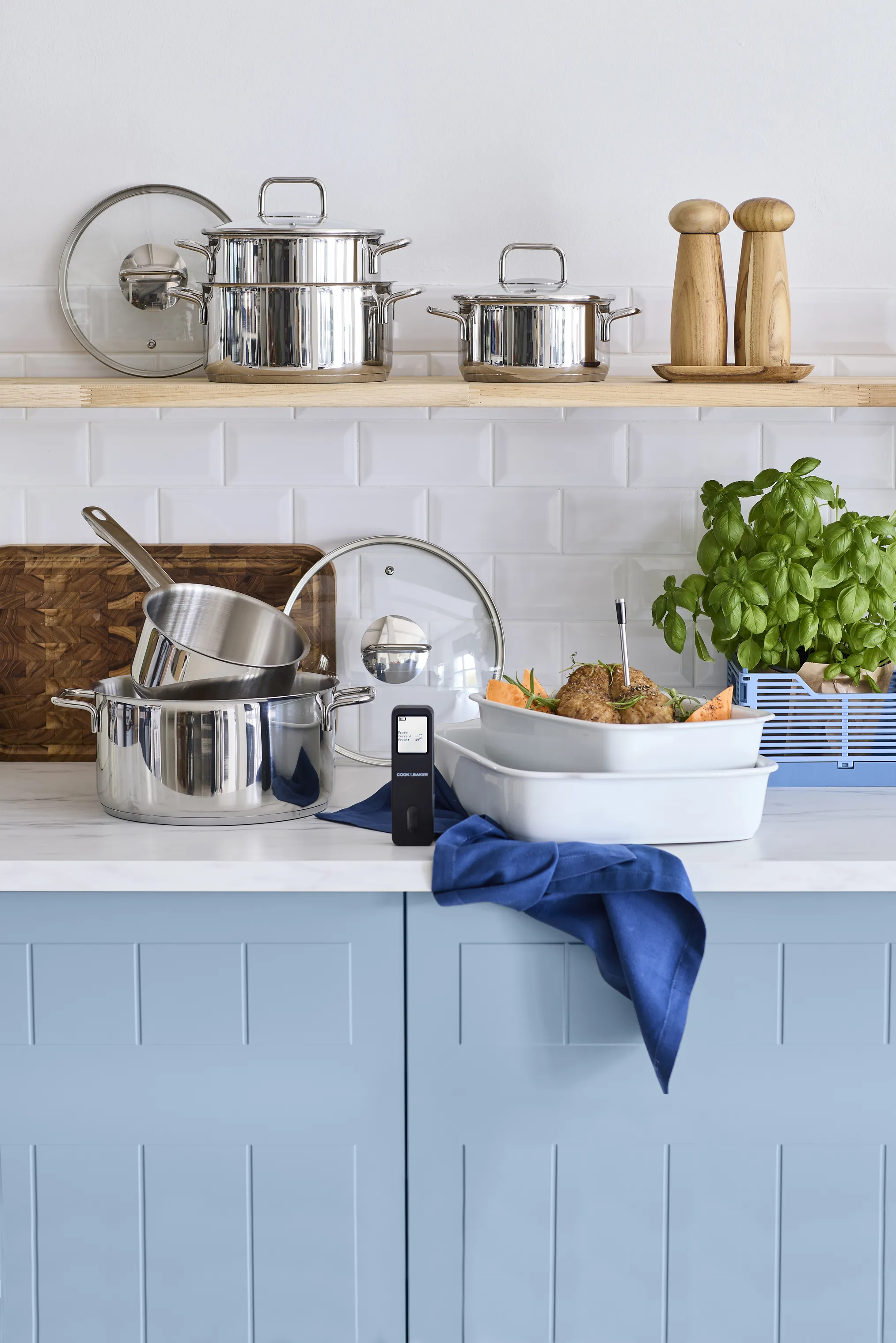 Cook & Baker Trådløst Stegetermometer