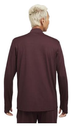Haut 1/2 Zip Nike Dri-Fit Element Rouge Homme