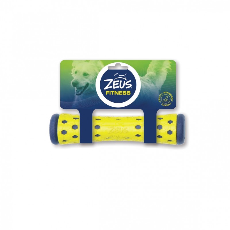 Brinquedo flutuante Zeus Fitness em TPR e espuma para cães, tamanho pequeno, 20 cm