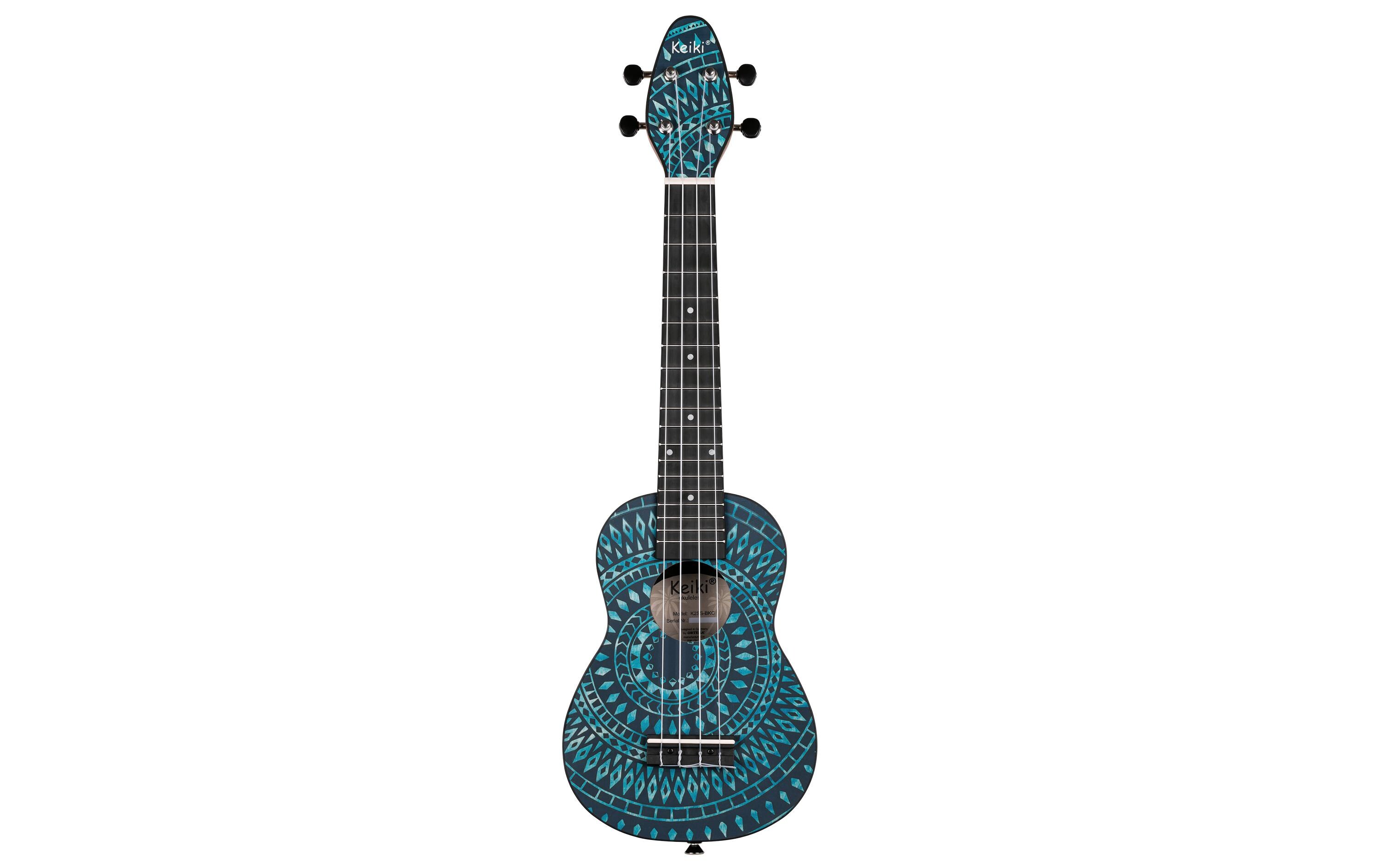 Ukulele Keiki Package K2SS-BKC – Blue KaleidoscopDer perfekte Einstieg in die Welt der Ukulele
