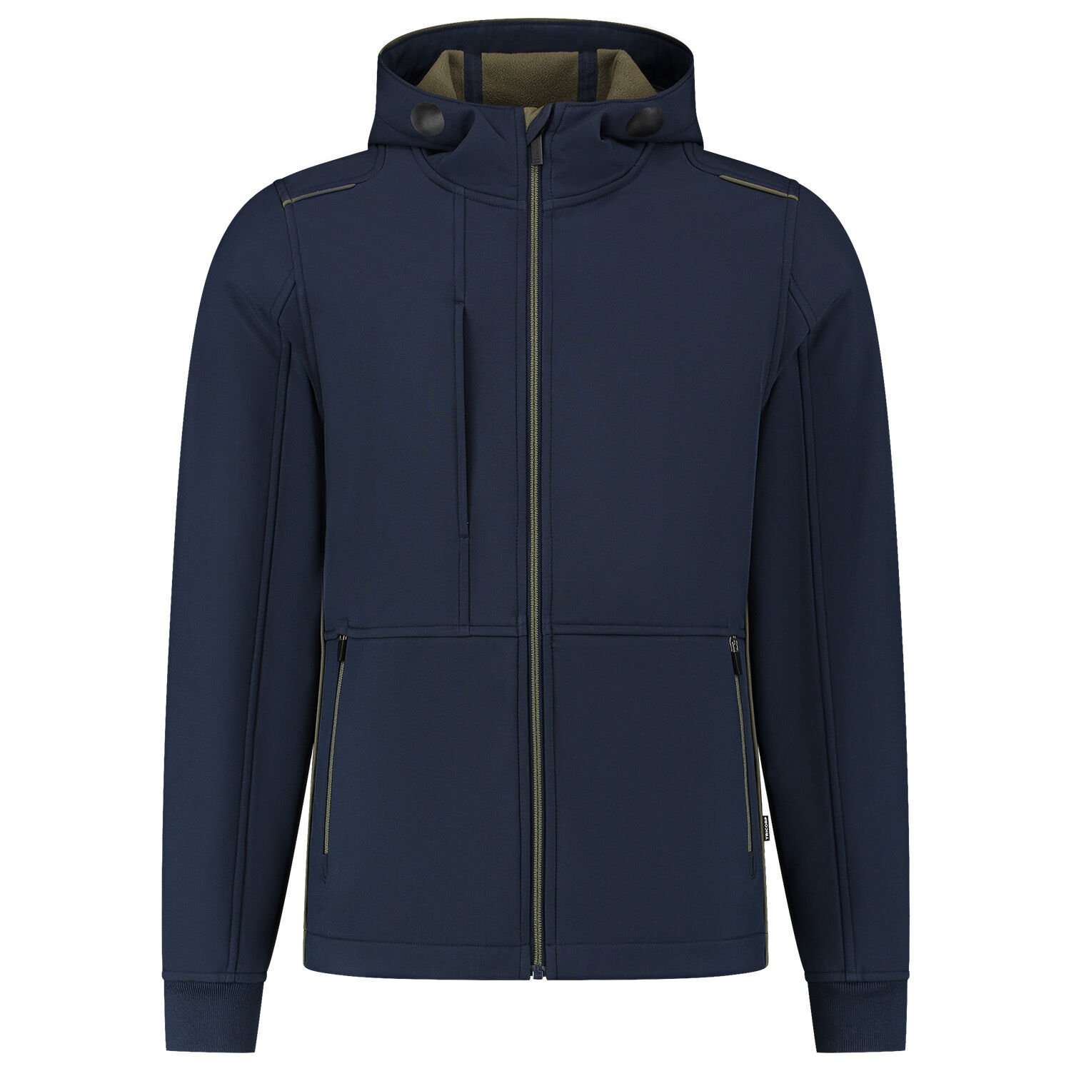 Tricorp Accent 402705 - Softshell jas - Blauw / Taupe - L