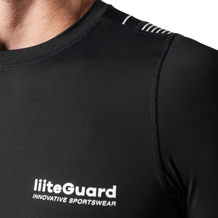 Liiteguard Spine Tech Langærmet Baselayer Sort