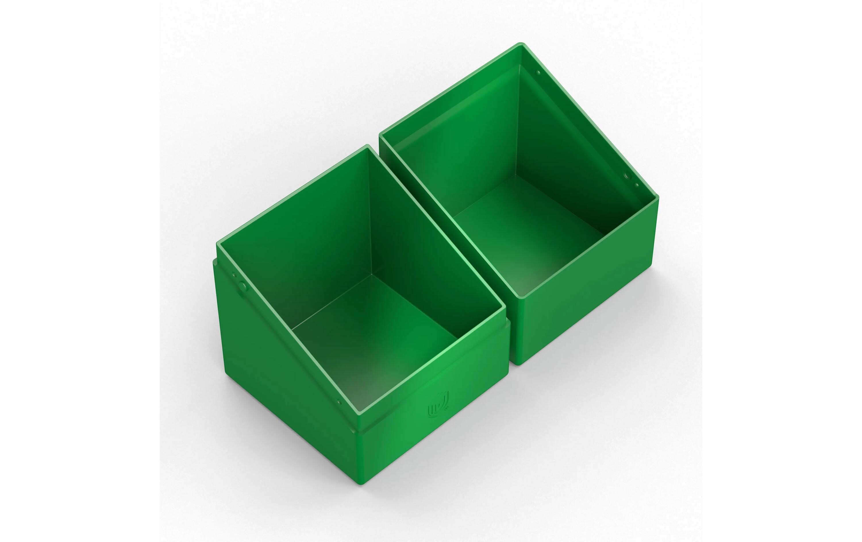 Kartenbox Boulder Deck Case 100+ Solid GrünHochwertige Aufbewahrungsbox für Karten der Standardgrösse