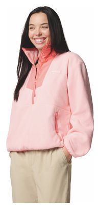 Polaire Columbia 1/2 Zip Sequoia Grove Rose Femme