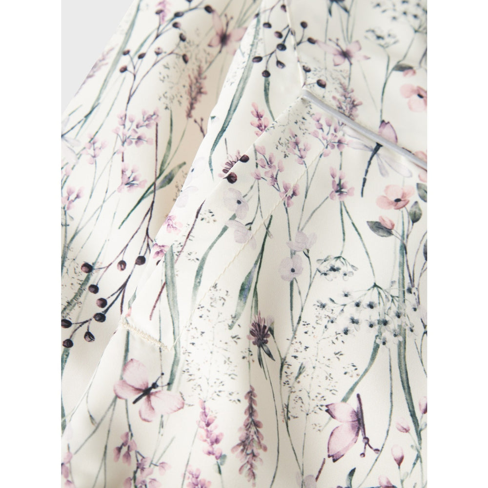 Køb Name It Whisper White Long Flower Maxi Li Jakke AOP