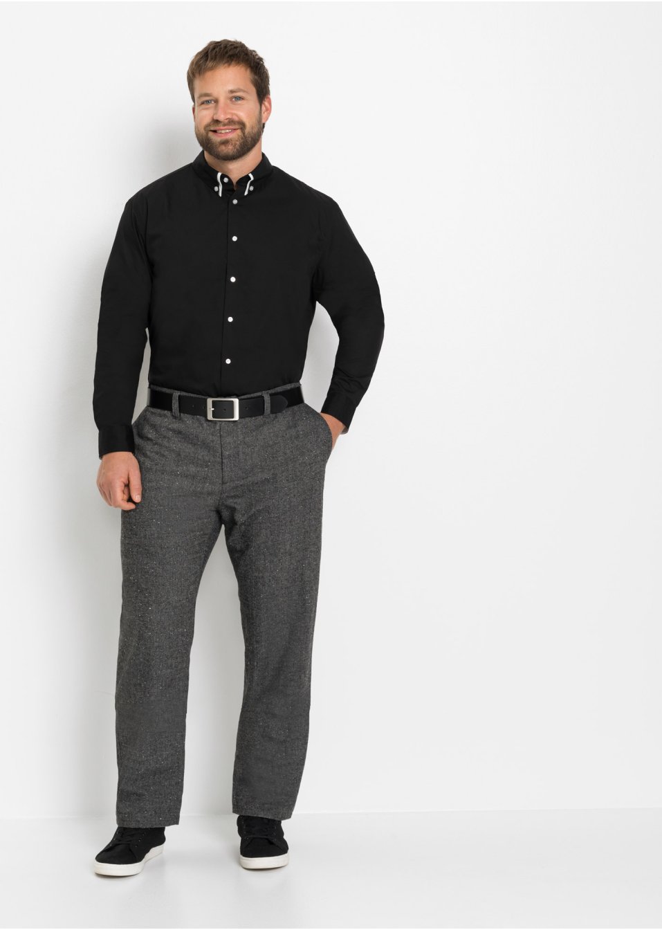 Chemise business, manches longues