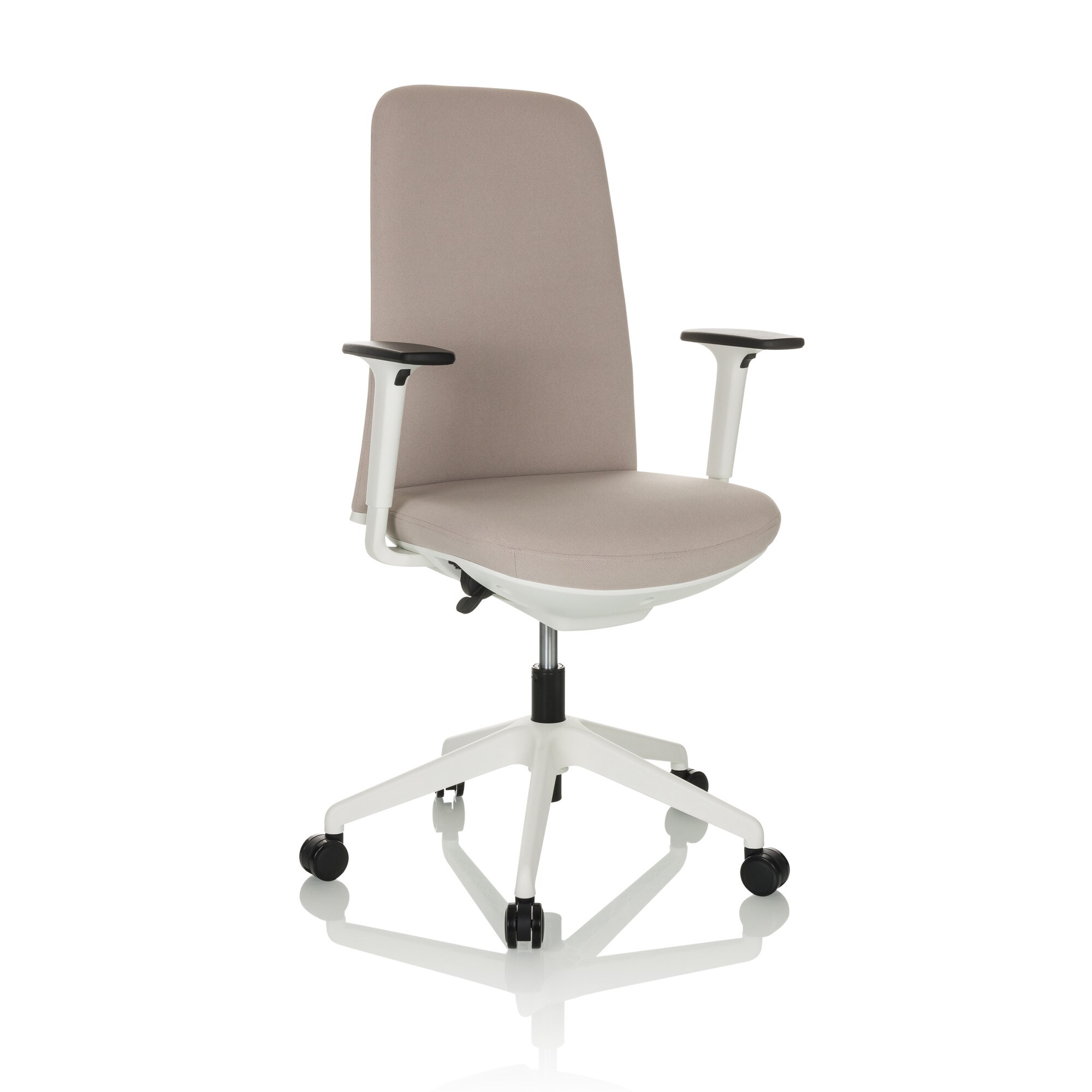 Profi Bürostuhl NESTORA Stoff mit Armlehnen (höhenverstellbar) hjh OFFICE