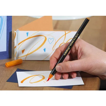 edding 1340 Pinselmaler brushpen 10 Stück