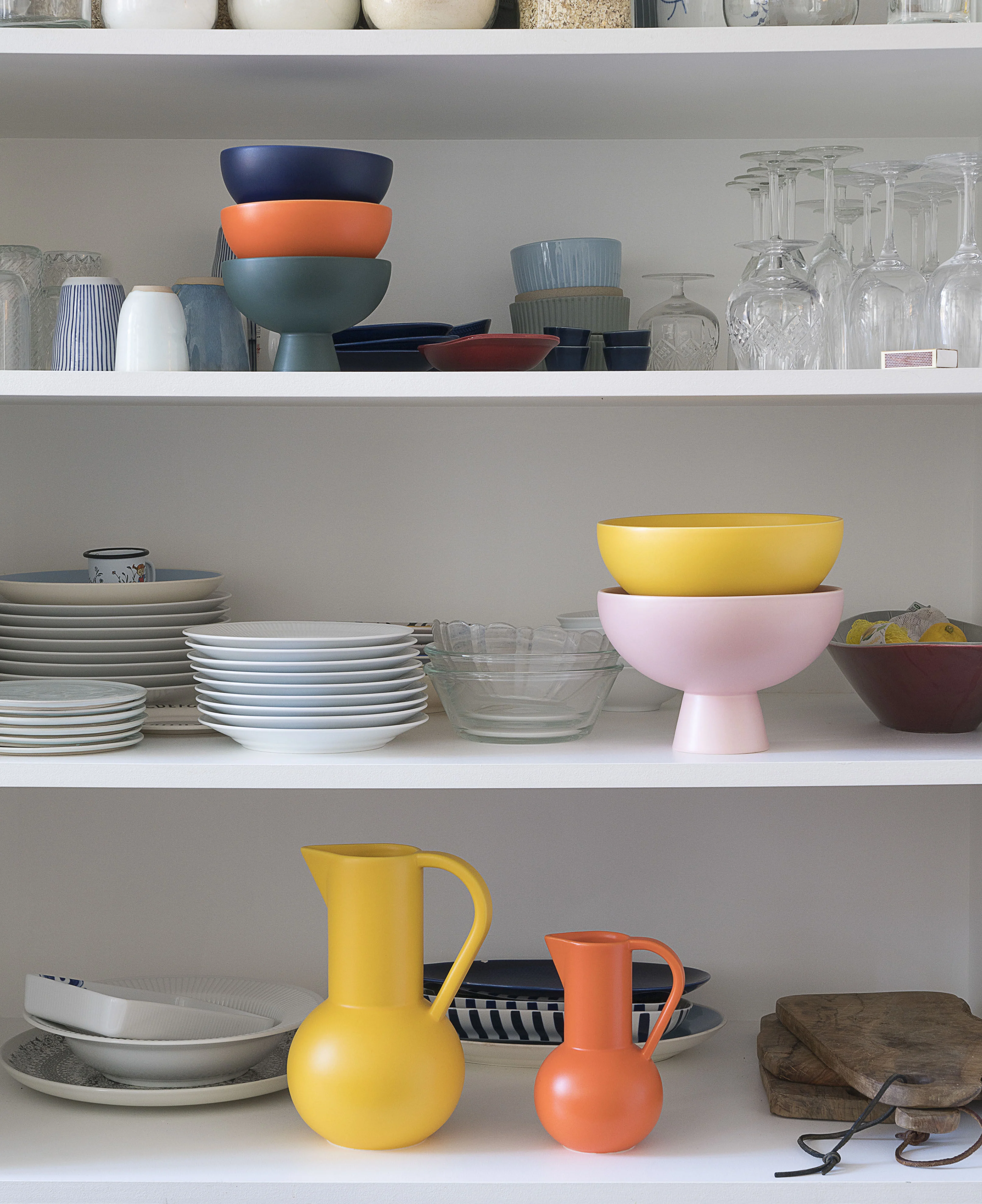 STRØM LARGE - Coupe céramique | Gris