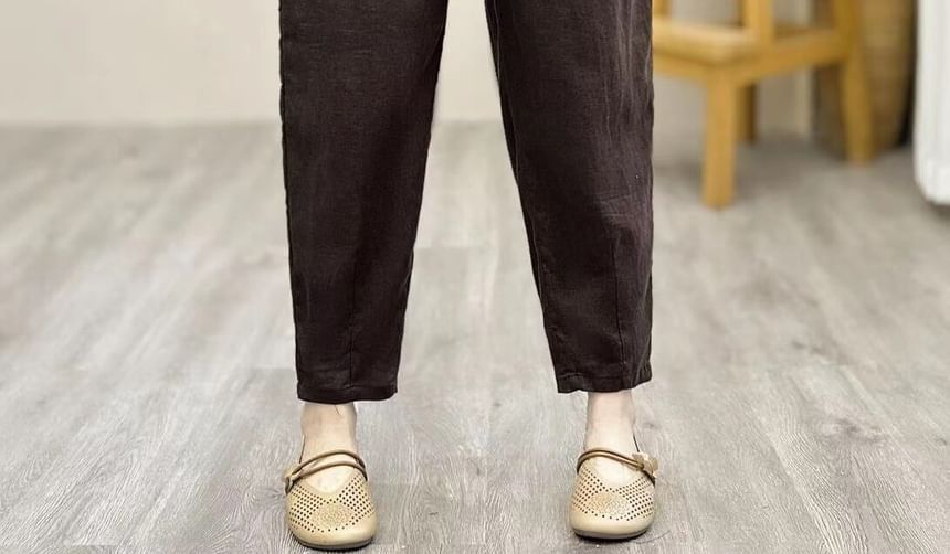 Mori Girls - Effen harembroek met trekkoord in de taille