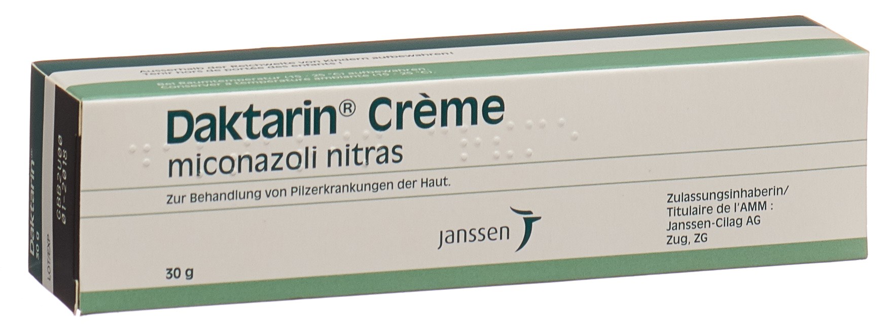 DAKTARIN Creme 20 mg/g Tb 30 g<br>30 g, Tube, Creme