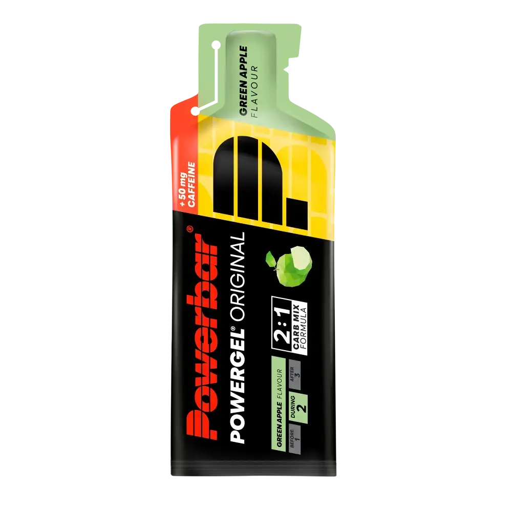 PowerBar Powergel Cafeïne Appel Gel 24 stuks