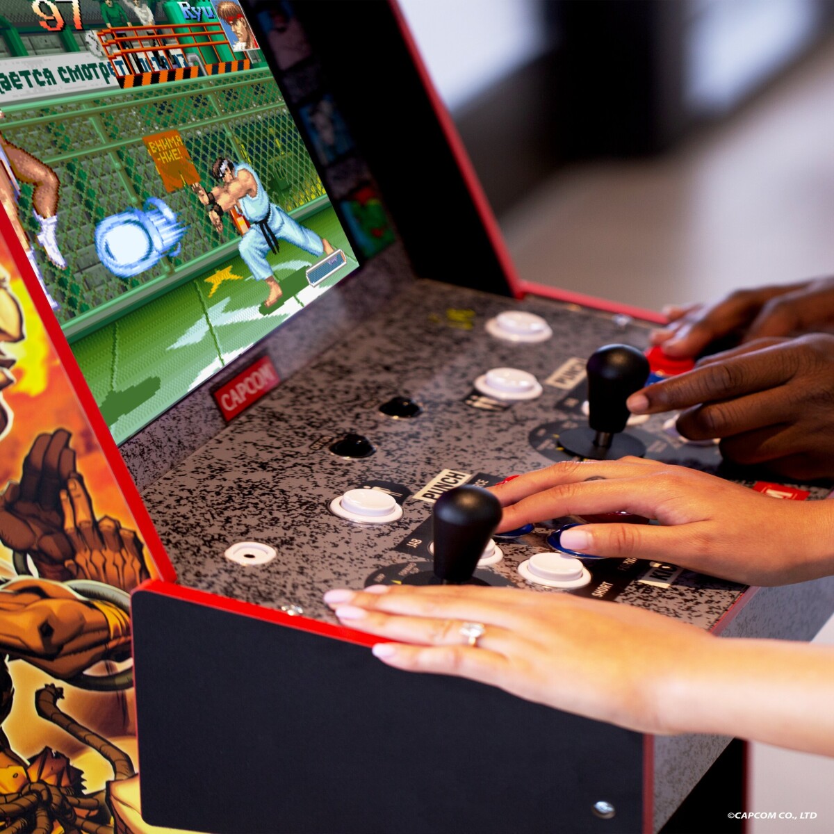 Arcade 1 Up - Street Fighter Legacy Arkademaskine - 14 Spil